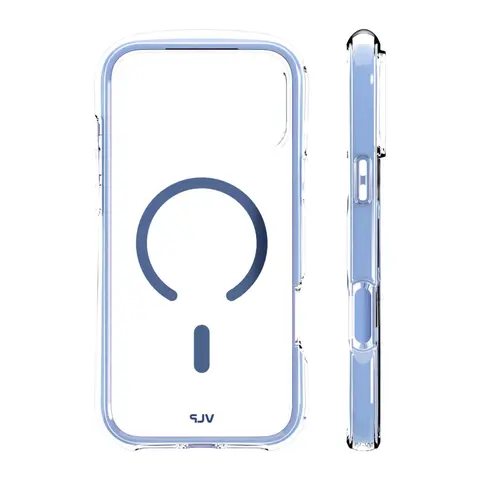 Чехол VLP Bubble Case iPhone 18 Pro голубой