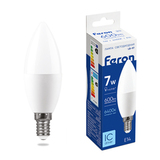 Лампа светодиодная LED 7вт E14 дневной матовая свеча LB-97 25477 FERON — фото 2