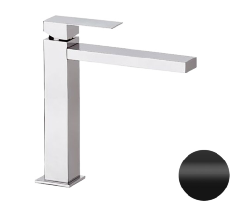 Remer Q-Design QD11LNO Смеситель для раковины, цвет: черный матовый