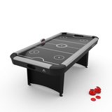 Игровой стол - аэрохоккей DFC Deluxe PLUM 90"7ft фото №0