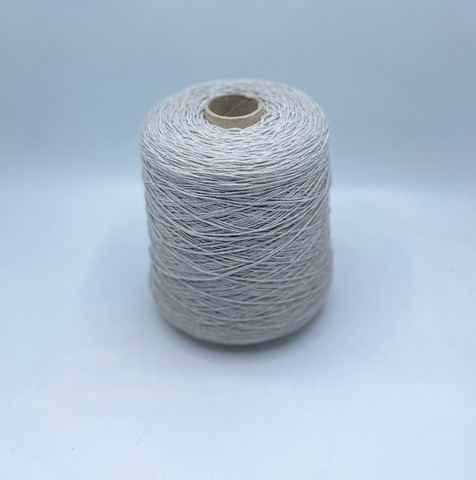 Бобинная пряжа (пр.Италия), art.Cotone, 350м/100 гр. 100%Хлопок, цвет-Серый меланж , арт.34737