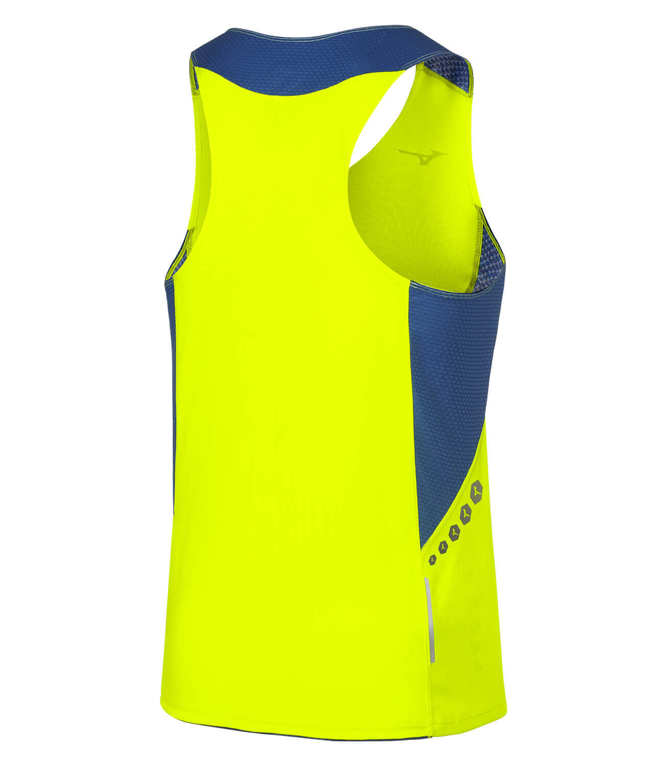 Беговая майка мужская Mizuno Premium Singlet желтая - 2