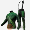 Victory Code Quantum разминочный лыжный костюм green - 1