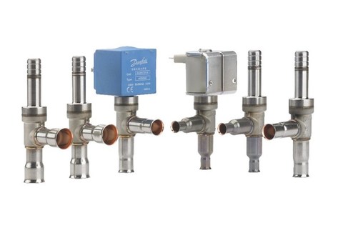Клапан соленоидный Danfoss 032F8207 EVUL 5 под пайку