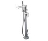 WasserKRAFT Dinkel 5821 Смеситель для ванны напольный, цвет: хром