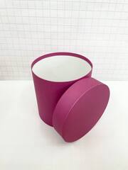 Цилиндр одиночный, 18*18 см, Фуксия, 1 шт.