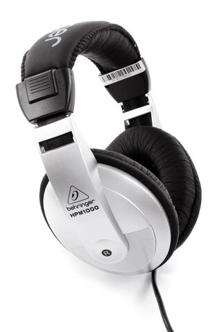 Behringer HPM1000-BK Закрытые, динамические мониторные наушники,20-20000 Гц, 32 Ом, кабель 2м