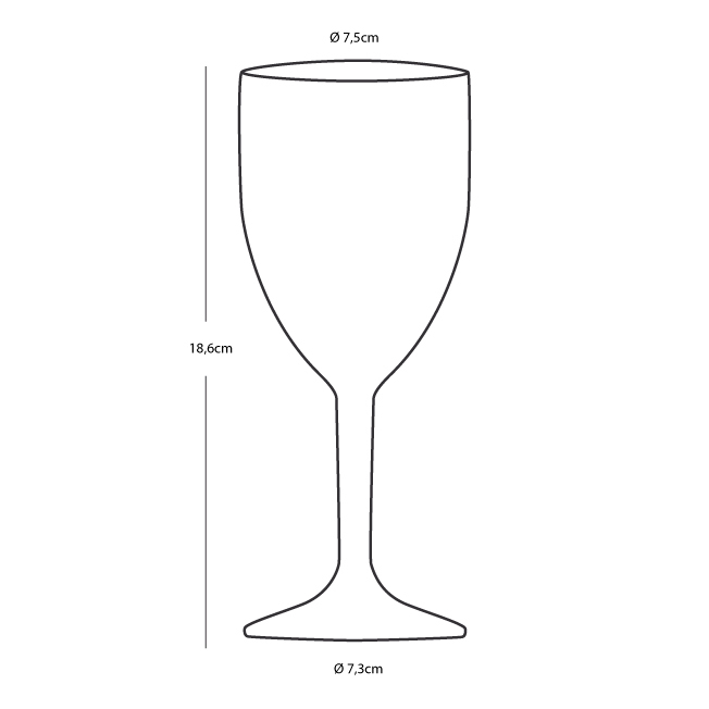 WINE GLASS, NORTHWIND 6 UN