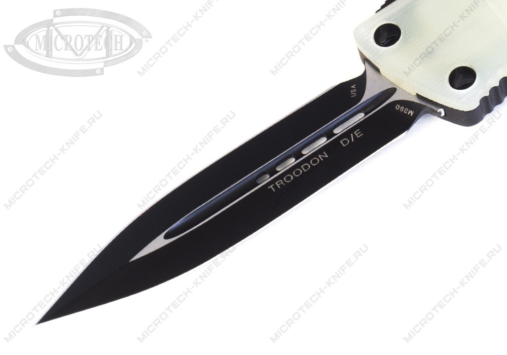 Нож Microtech Troodon 138-1GTJGS Jade Green G10