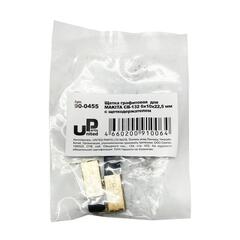 Щетка графитовая UNITED PARTS для MAKITA СВ-132 (аналог 191972-1) 6х10х22,5 мм с щеткодержателем (90-0455)