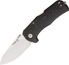 Фото Нож складной LionSteel TM1 MS, сталь Sleipner, рукоять микарта