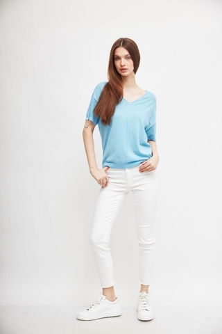 Marc Cain Джинсы с кружевной отделкой. Эко-линейка ReThink Together