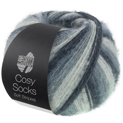 Пряжа Lana Grossa Meilenweit 100 Cosy Socks Soft Stripes 104