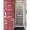 Cezares LUX-B-FS-1-70-C-CR Душевая дверь