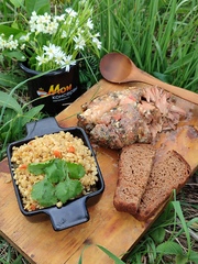 Булгур с овощами (кенийской фасолью) 250г. VEG. Удобная еда