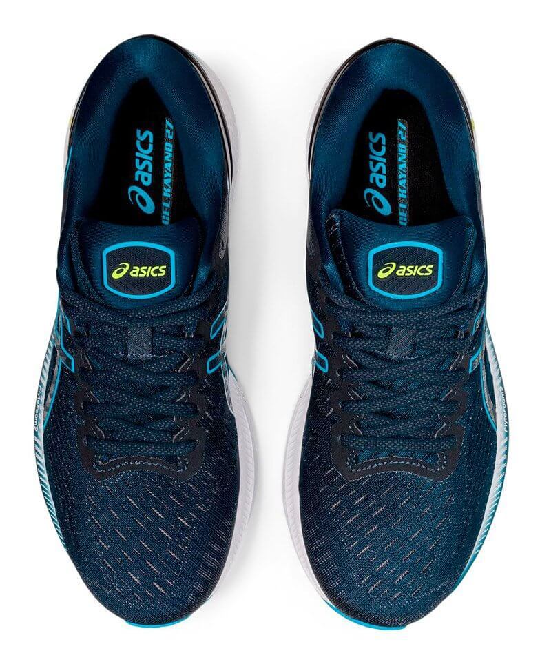 Asics Gel Kayano 27 беговые кроссовки мужские синие - 4