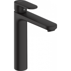 Hansgrohe Vernis Blend 71552670 Смеситель для раковины 230, со сливной гарнитурой, матовый черный фото