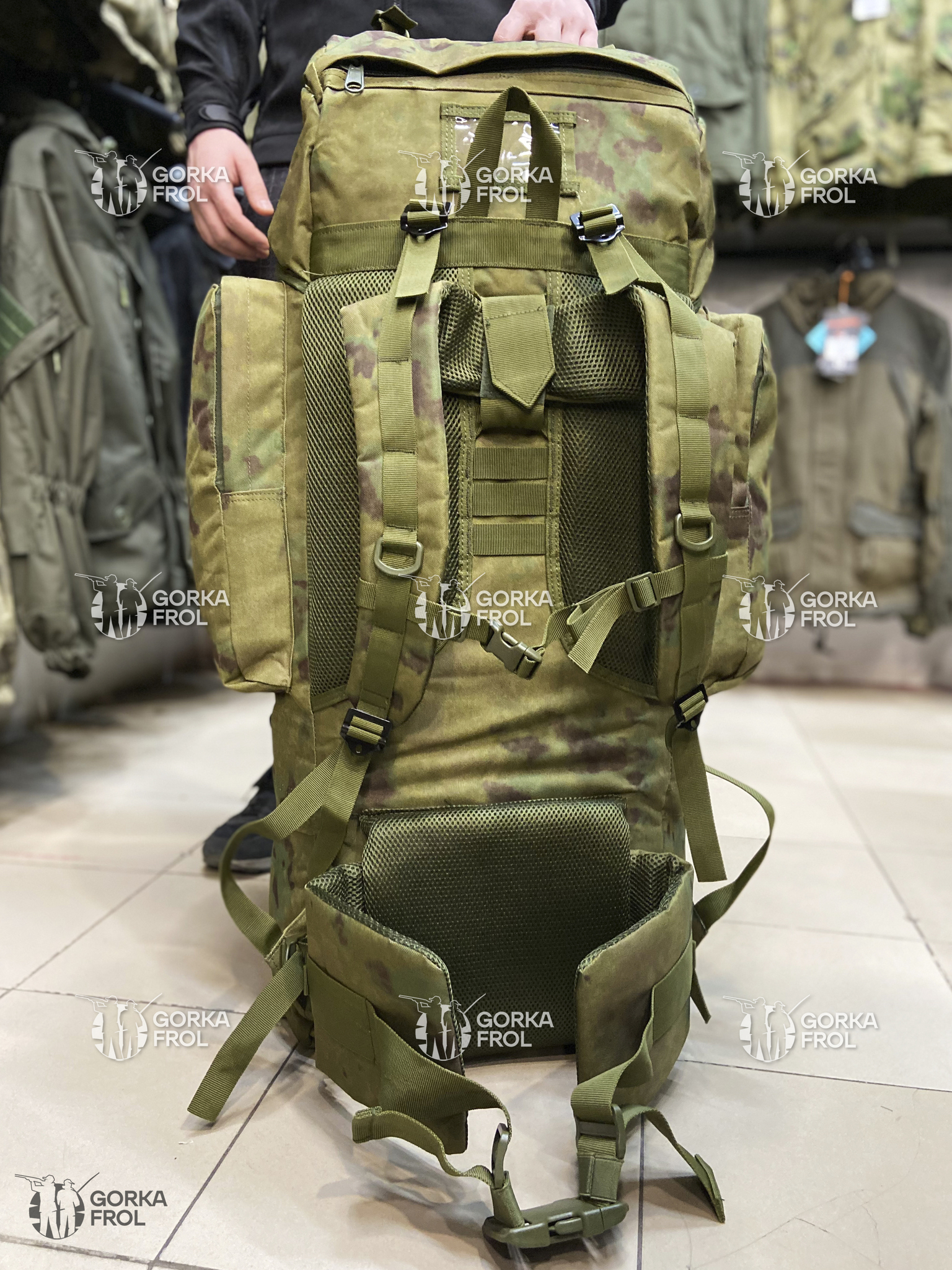 Рюкзак Tiger 100 л Cordura 1000D Лес
