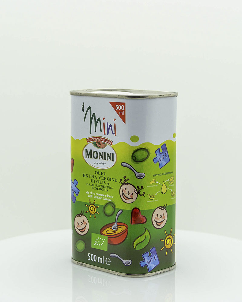 Масло оливковое Monini Экстра Вирджин Иль Мини Био 0,5 л