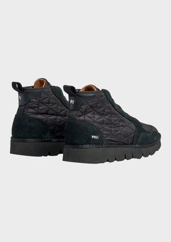 Ботинки PANCHIC Ankle Boot Quilted Nylon Suede Faux Fur