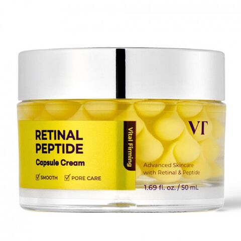 VT Cosmetics Cica Reti-A Capsule Cream Капсульный крем с ретиналем и пептидами 50 мл