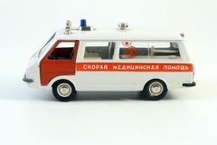 RAF-22031 (2203) Latvia Ambulance 1:43 Agat Mossar Tantal
