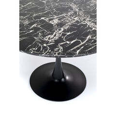 Стол Veneto Marble Black Ø110 см