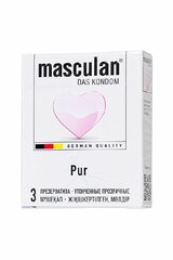 Презервативы Masculan Pur, Ультратонкие с увеличенным количеством смазки