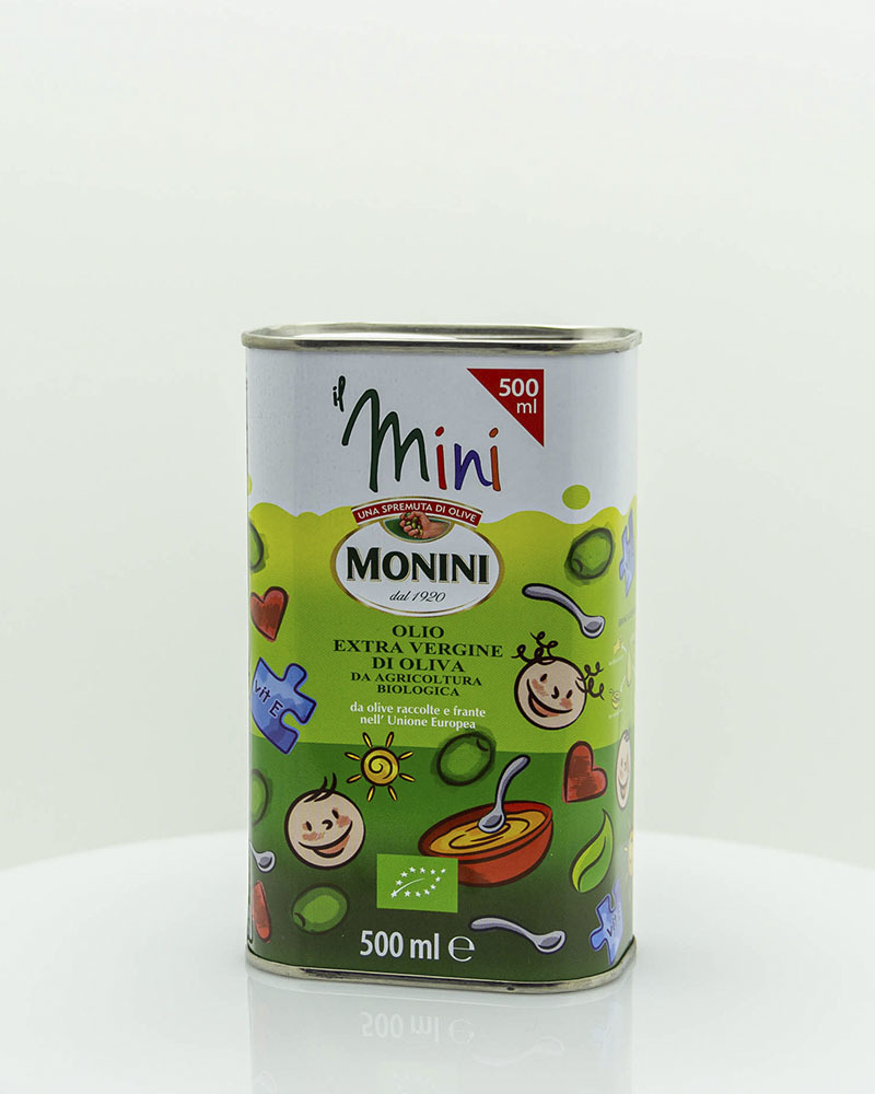 Масло оливковое Monini Экстра Вирджин Иль Мини Био 0,5 л