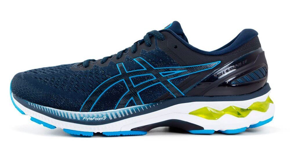 Asics Gel Kayano 27 беговые кроссовки мужские синие - 5