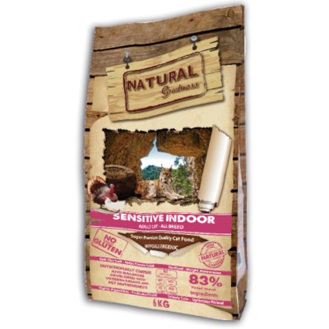 Natural Greatness Sensitive Indoor - 6 кг