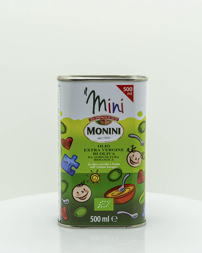 Масло оливковое Monini Экстра Вирджин Иль Мини Био 0,5 л