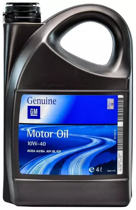 Синтетическое моторное масло GENERAL MOTORS Semi Synthetic 10W40, 4 л, 3.64 кг