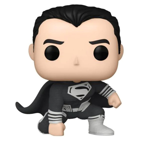 Funko POP! DC. Justice League Snyder Cut: Superman (Black Suit) (Exc) (1127) (Б/У)