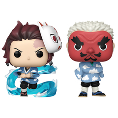 Funko POP! Demon Slayer: Tanjiro Kamado & Sakonji Urokodaki SDCC23 (Exc) 2PK