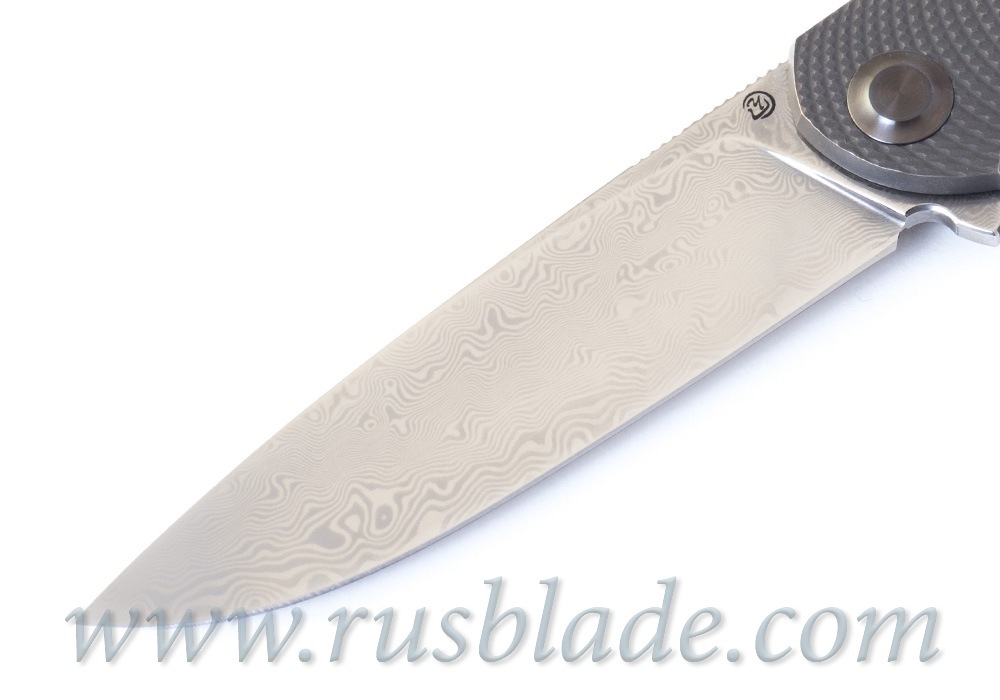 Cheburkov Custom Scout Koordinal Damascus Timascus - фотография 