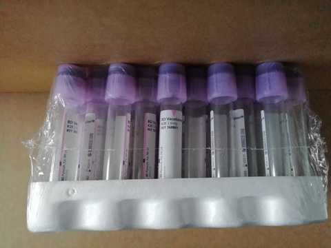 368841 Пробирки для взятия крови BD Vacutainer К2Е2,6мг.REF 368841