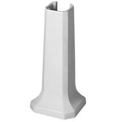Duravit 1930 Series 8579000001 Пьедестал для раковины 043870/043880, цвет: белый c Wonder Gliss фото