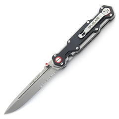 Фото Складной нож Ferat serrated, сталь D2, рукоять G10, Mr.Blade