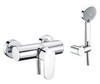 WasserKRAFT Donau 5302 Смеситель для душа, цвет: хром