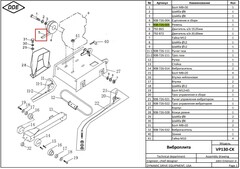 Ремень виброплиты DDE клиновой 17х762Li для VP130-CK (908-726-005)