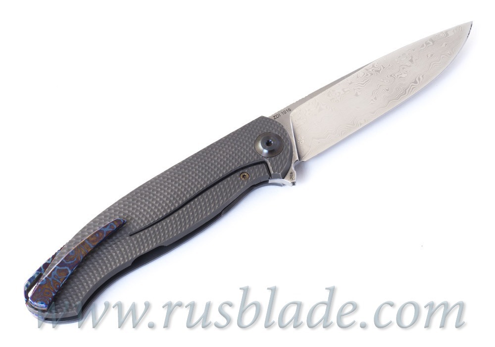 Cheburkov Custom Scout Koordinal Damascus Timascus - фотография 