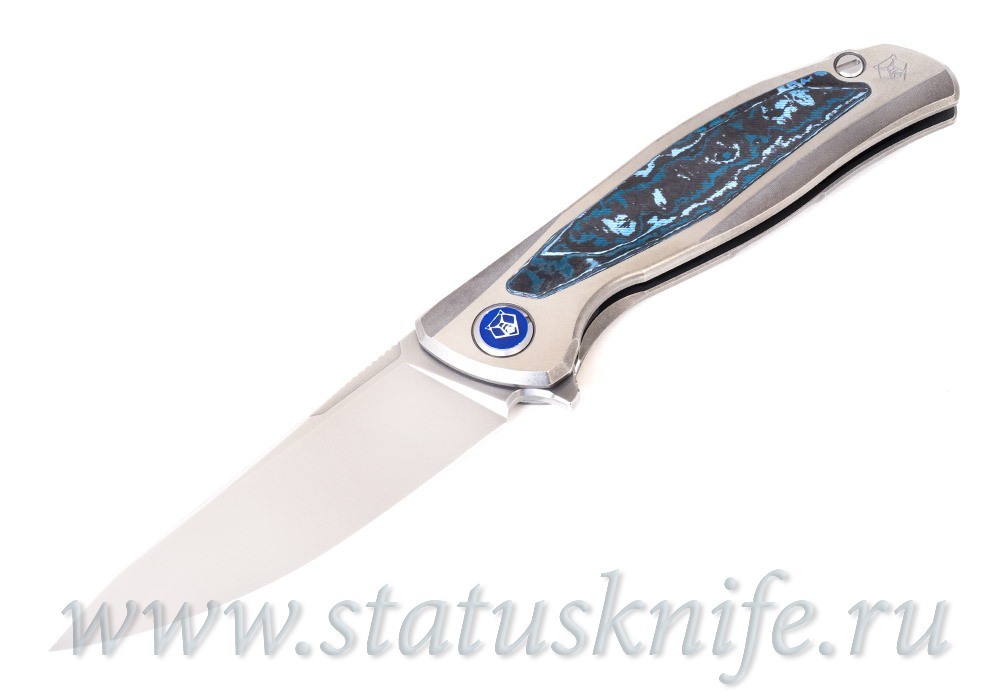 Нож Широгоров Флиппер F95NL 3M M390 CF ARCTIC STORM MRBS