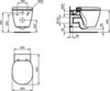 Ideal Standard Connect E047901 Чаша унитаза подвесного