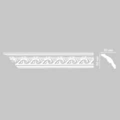Плинтус потолочный с рисунком Decomaster 95610F гибкий 60х60х2400мм