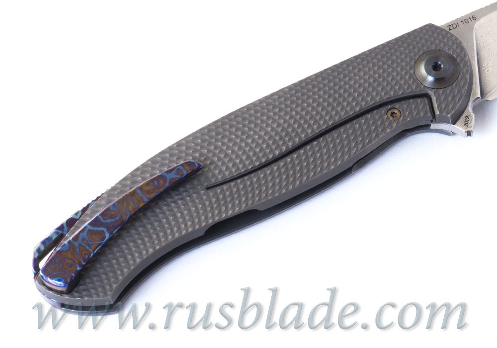 Cheburkov Custom Scout Koordinal Damascus Timascus - фотография 