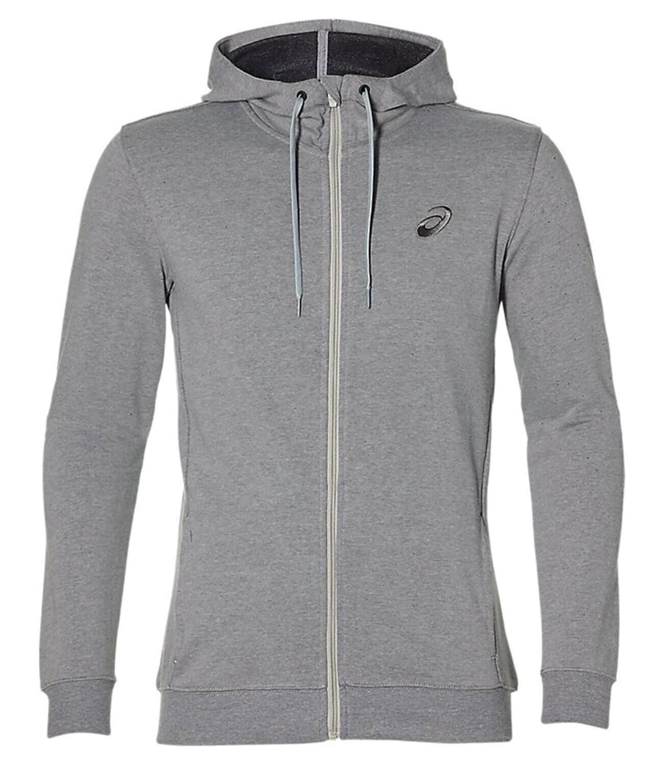 Asics Chest Logo Fz Hoodie толстовка мужская серая