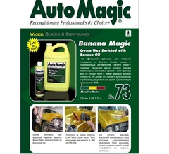 AutoMagic Banana Magic Жидкий воск полироль 0,48л