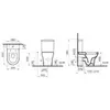 Vitra Zentrum 5780B003-1510 Унитаз напольный, цвет: белый
