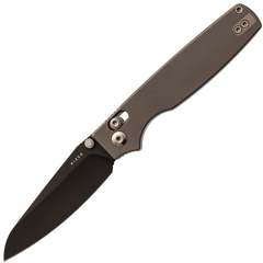 Фото Складной нож Kizer Original 2 Sheepsfoot, сталь S45VN, рукоять титан, серый